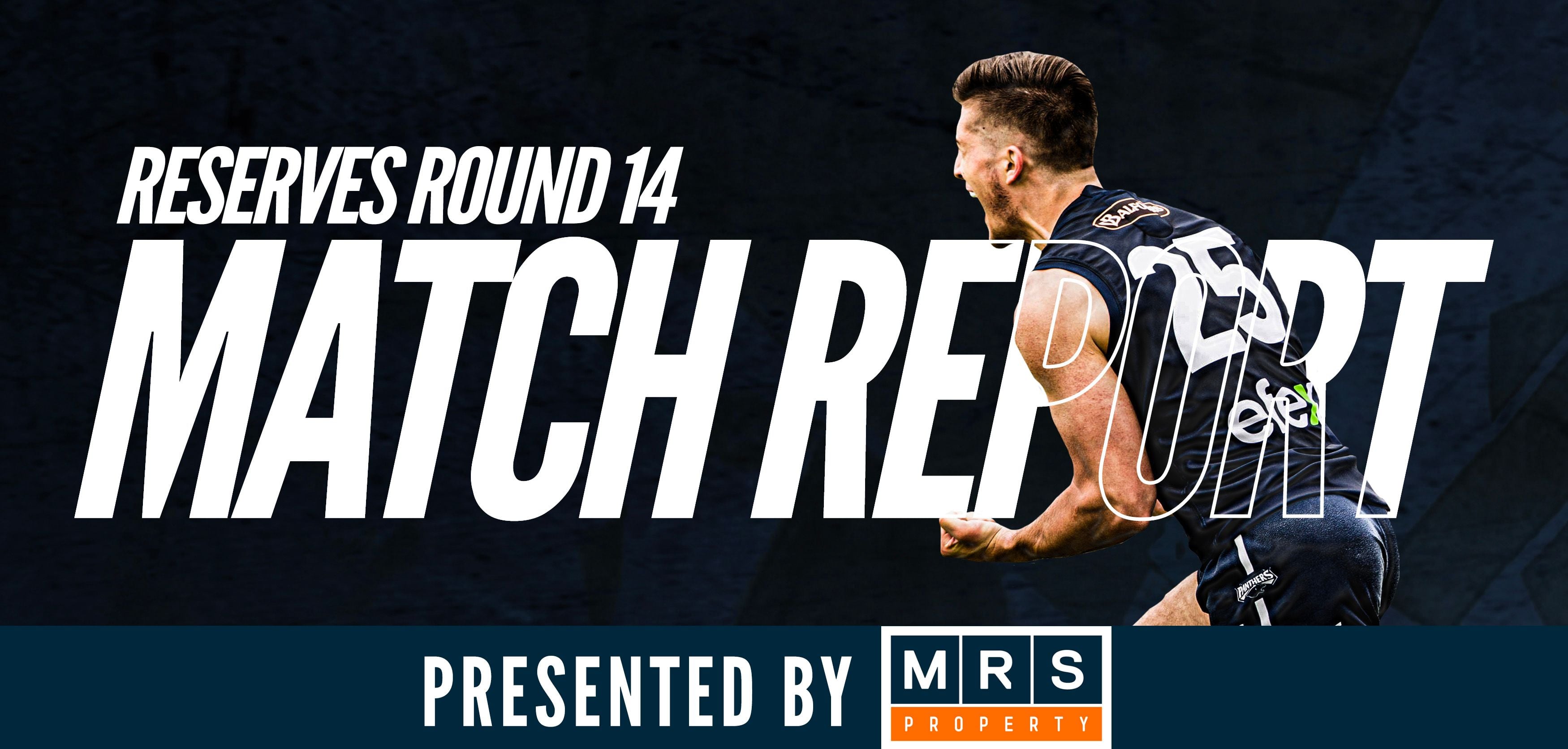 MRS Property Reserves Match Report Round 14: South vs North MRS Property Reserves Match Report Round 14: South vs North